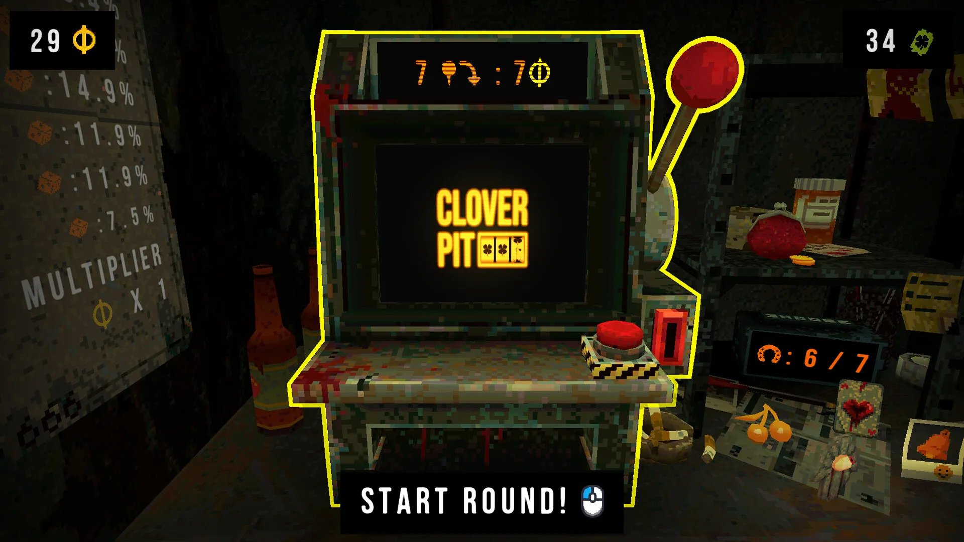 Screenshot 1 of Cloverpit